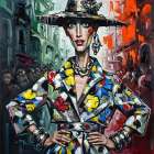 Stylized Diva Art Print