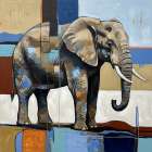 Tusk and Tonal Art Print