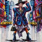 Urban Avant-Garde Art Print