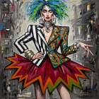 Urban Fashionista Art Print