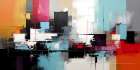 Abstract Junction Art Print