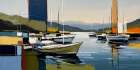 Silent Harbor Art Print