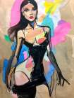 Bold Bodice Art Print