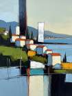 Mediterranean Port Art Print