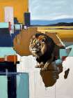 Out of Africa V Art Print