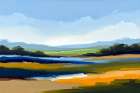 Summer Tundra Art Print