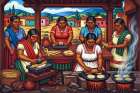 Tortilla Makers Art Print