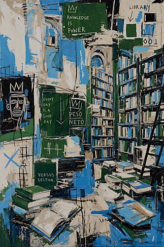 Knowledge Is Power Art Print
