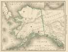 Alaska - Rand McNally 1879 Art Print
