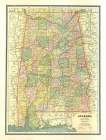 Alabama - Cram 1886 Art Print
