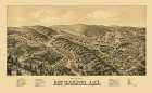 Hot Springs Arkansas - Wellge 1888 Art Print