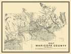 Maricopa Arizona - 1889 Art Print by Unknown