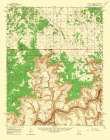 Tuckup Canyon Arizona Quad - USGS 1962 Art Print