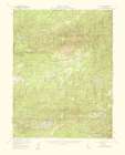 Alleghany California Quad - USGS 1959 Art Print
