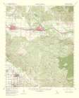 Banning California Quad - USGS 1964 Art Print