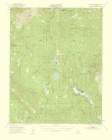 Bass Lake California Quad - USGS 1959 Art Print