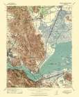 Carquinez Straight California - US Army 1940 Art Print