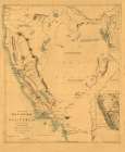 California Gold Regions - Wyld 1849 Vintage Print