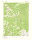 Cecilville California Quad - USGS 1961 Art Print