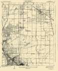 Clearwater California Quad - USGS 1925 Art Print
