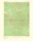Dillon Mountain California Quad - USGS 1963 Art Print