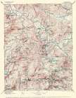 Downieville California Quad - USGS 1897 Art Print