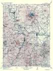 Dunsmuir California Quad - USGS 1935 Art Print