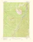 Dunsmuir California Quad - USGS 1960 Art Print