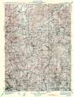 Etna California Quad - USGS 1943 Art Print