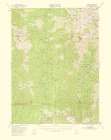 Helena California Quad - USGS 1959 Art Print