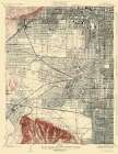Hollywood California Quad - USGS 1926 Art Print