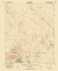 Horse Thief Spr California Nevada Quad - USGS 1956 Art Print