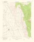 Independence California Quad - USGS 1962 Art Print