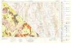 Geologic California Kingman Sheet - Jennings 1956 Art Print