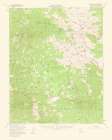 Mineral King California Quad - USGS 1963 Art Print
