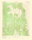 Mountain California Quad - USGS 1963 Art Print