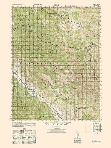 Orrs Sheet - US Army 1944 Art Print by US Army