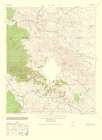 Mt Palomar California Quad - USGS 1962 Art Print