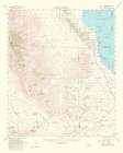 Rabbit Peak California Quad - USGS 1956 Art Print