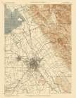 San Jose California Quad - USGS 1899 Art Print