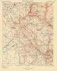 Sonora California Quad - USGS 1897 Art Print