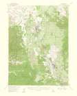 Weed California Quad - USGS 1954 Art Print