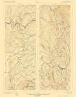 Mother Lode District California 1 of 2 Sheet Art Print