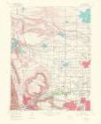 Golden Colorado Quad - USGS 1967 Art Print