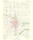Greeley Colorado Quad - USGS 1965 Art Print