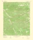 Saint Charles Peak Colorado Quad - USGS 1966 Art Print