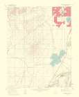 Southwest Pueblo Colorado Quad - USGS 1963 Art Print