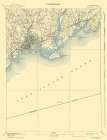 Bridgeport Connecticut Quad - USGS 1893 Art Print