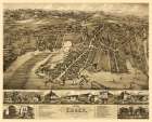 Essex Connecticut - Bailey 1881 Art Print