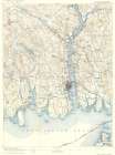 New London Connecticut New York Quad - USGS 1893 Art Print